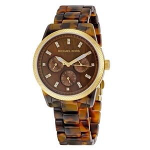 Michael Kors Tortoise Shell Watch